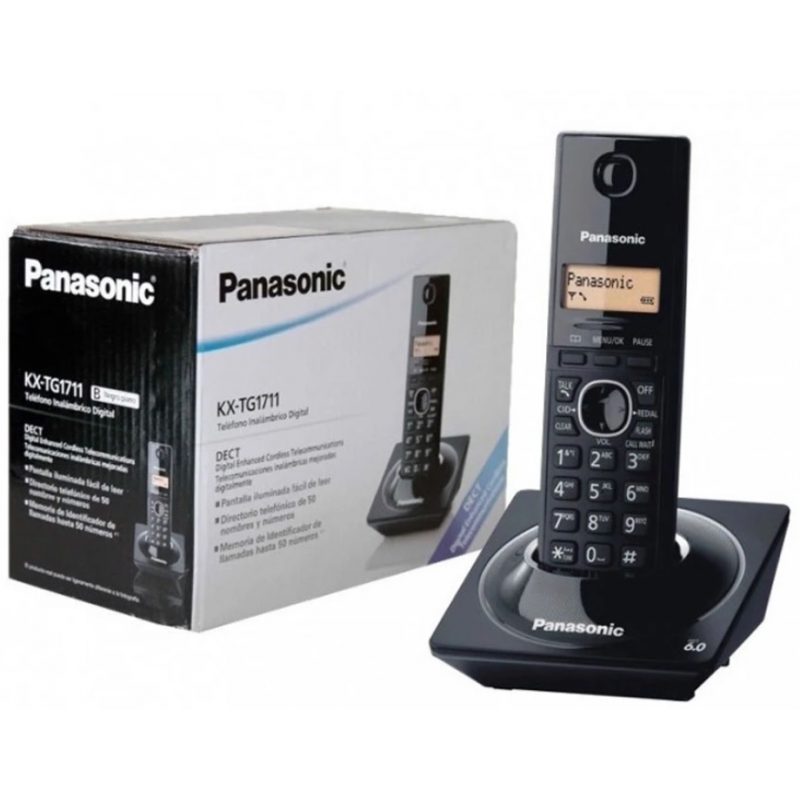 Telefono Inalambrico Panasonic KX-TG1711 Digital 1.9GHz Identificador de llamadas 3