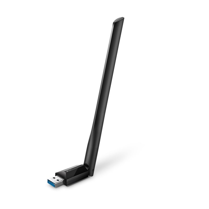 Antena USB Receptor de WiFi TP-Link Archer T3U Plus AC1300 de Alta Ganancia Doble Banda Ultrarápida 1