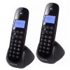 Teléfono inalambrico Motorola M700-2 Doble Base DECT 6.0 con Captor 4