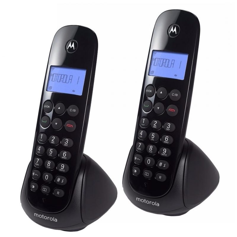 Teléfono inalambrico Motorola M700-2 Doble Base DECT 6.0 con Captor 1