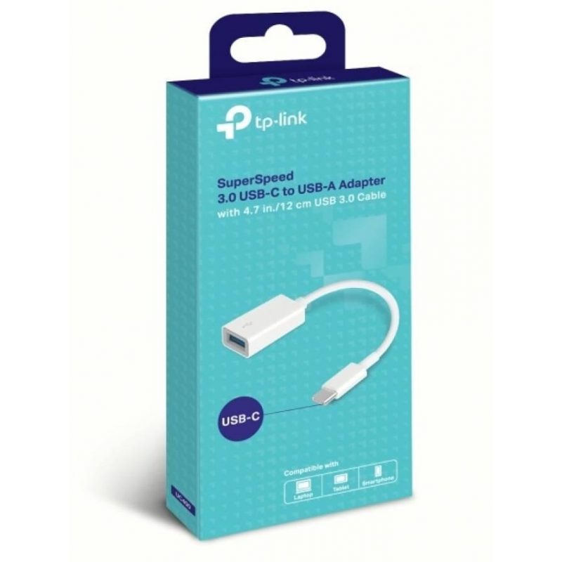 Adaptador Convertidor TP-Link UC400 De USB-A USB-C 3.0 2