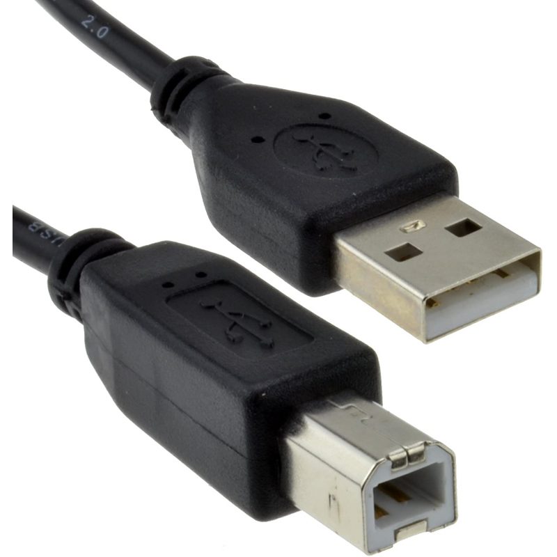 Cable Eurocase USB 2.0 para Impresoras y Multifuncion 3 Metros 2