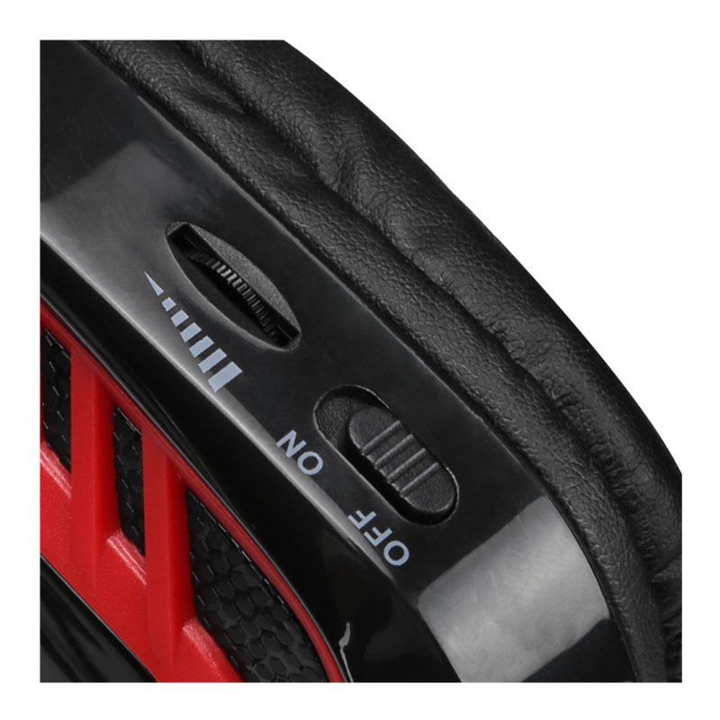 Auricular Headset Gamer Xtrike Me HP-310 con Microfono y Control de volumen integrado Negro/Rojo 4