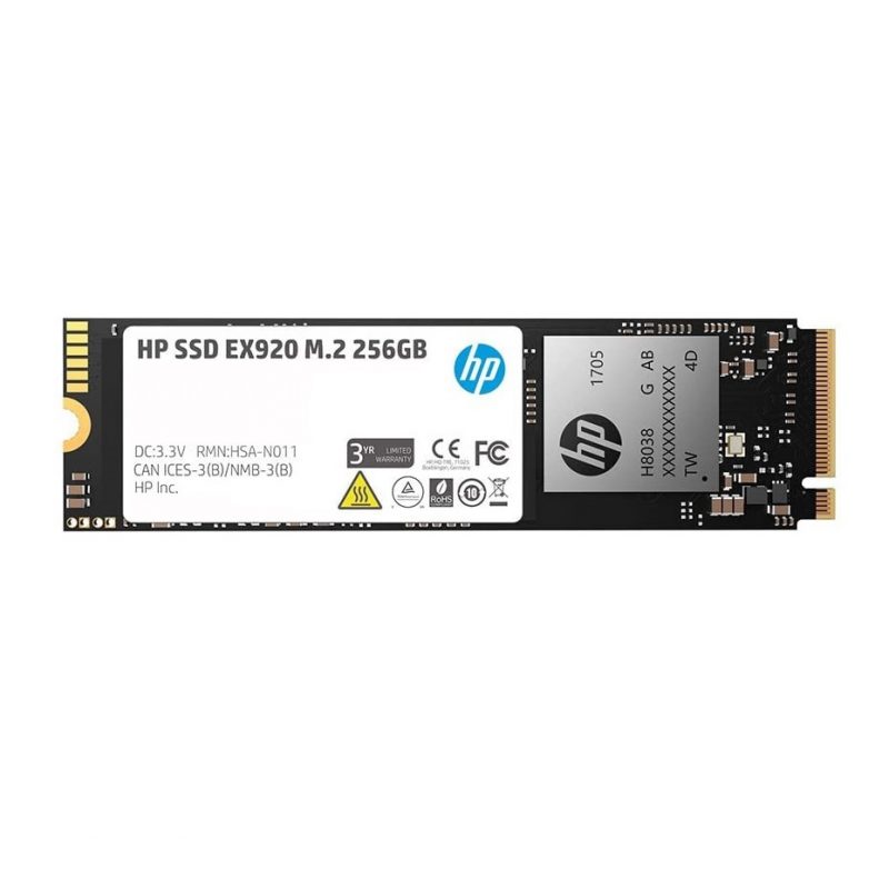 Disco Solido SSD M2 HP EX920 PCIe 3.1 256 GB 2YY45AA#ABL Interno 2