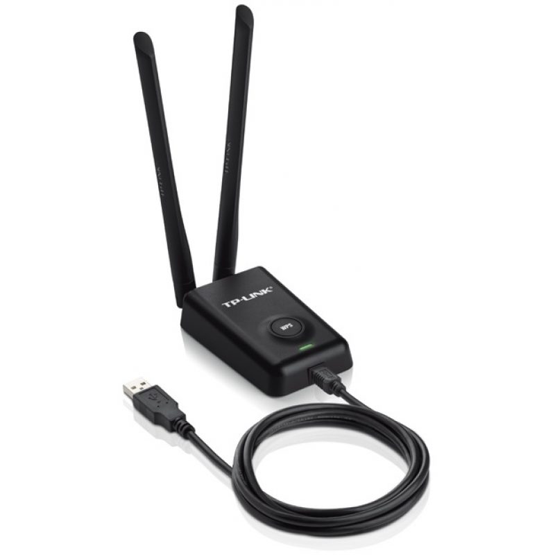 Adaptador TP-Link TL-WN8200ND USB WiFi Inalambrico de Alta Potencia 300Mbps 'Rompe Muros' 4