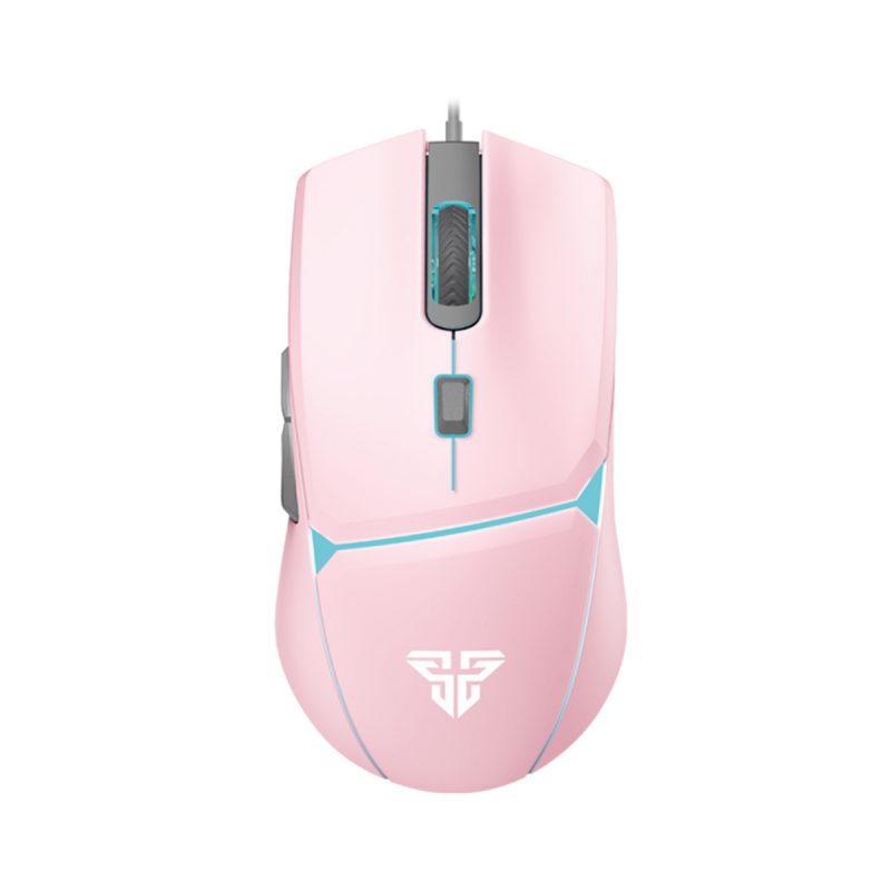 Mouse Gamer Fantech VX7 Chroma RGB Ergonómico 6 Botones programables - Sakura Edition Rosado 1