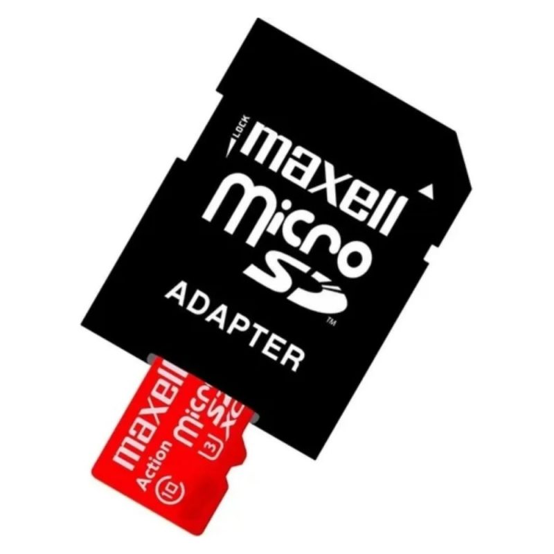 Memoria Micro SD Maxell 256GB Clase 10 100MB/S Ultra High Speed 3 Con Adaptador 2