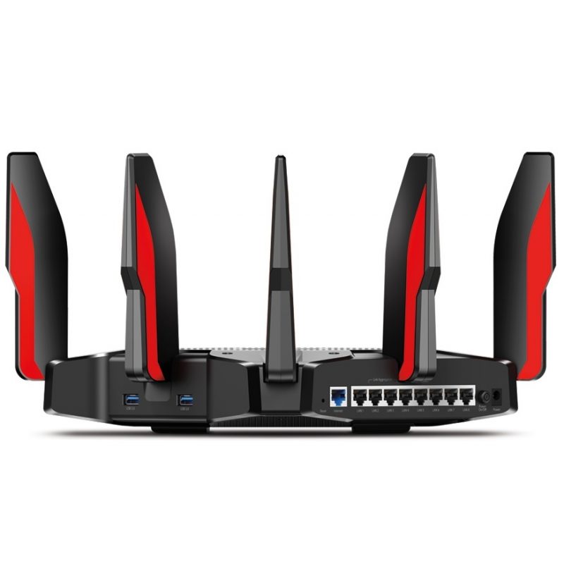 Router Gamer TP-Link Archer C5400X AC5400 MU-MIMO Tri-Band Gaming Router Profesional Streaming 4k 3